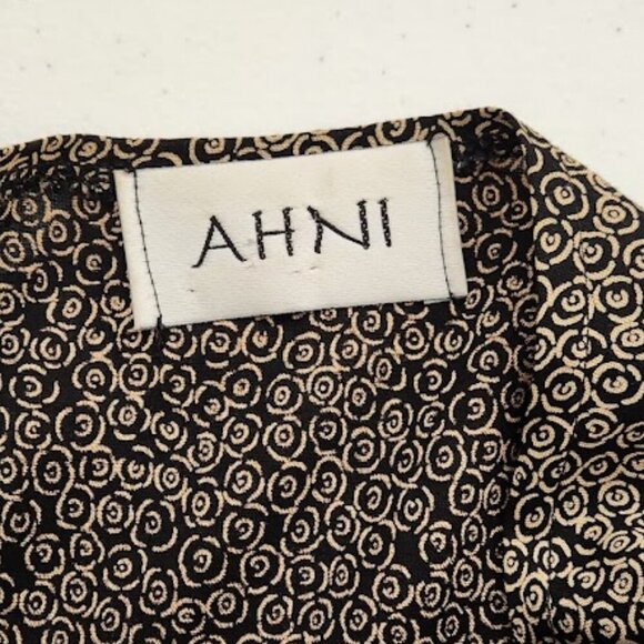 AHNI Women's Drop Waist Wearable Art Dress Size Large - Picture 8 of 9